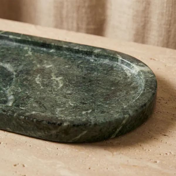 Green_Marble_Oval_Serving_Tray