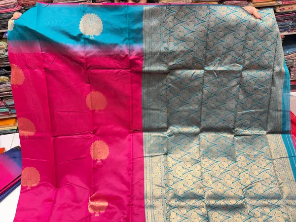 Rani_Pink_Soft_Silk_Sarees_For_Women