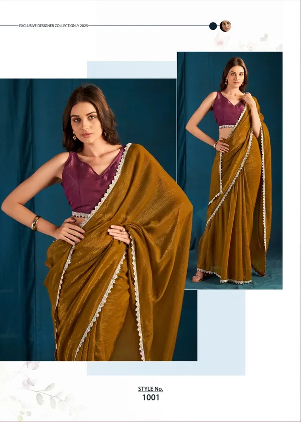 Mustard_Satin_Silk_Saree_For_Women