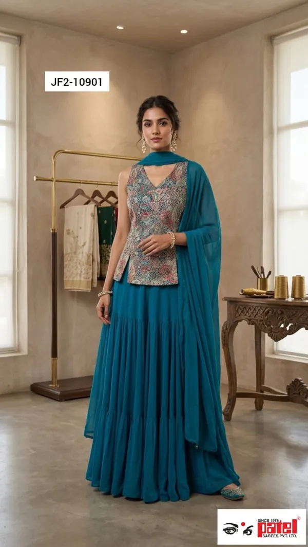 Navy_Blue_Georgette_Palazzo_For_Women_Set_Of_3