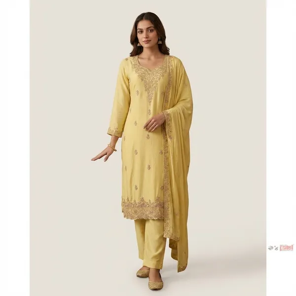 Lemon_Crape_Straight_Kurta_Set_For_Women_Set_Of_3