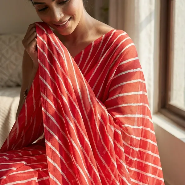 Red_Georgette_Sarees_For_Women