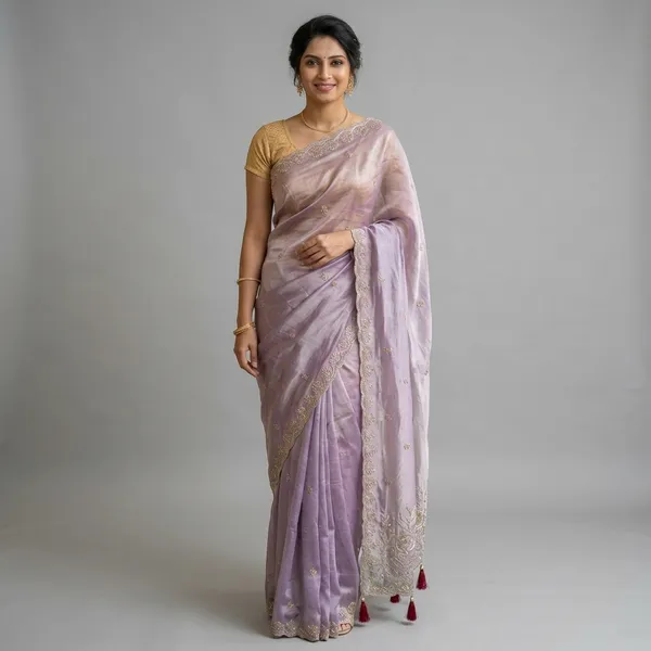 Onion_Pink_Organza_Silk_Saree_For_Women