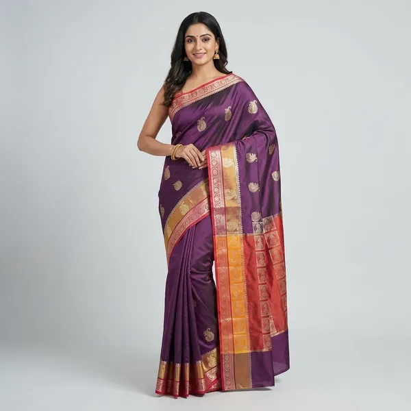 Violet_Soft_Silk_Sarees_For_Women