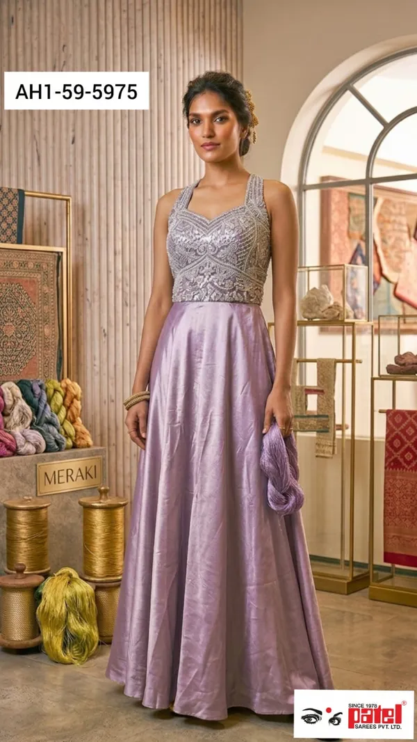 Lilac_Crape_Indo_Western_Outfit_For_Women_Set_Of_3