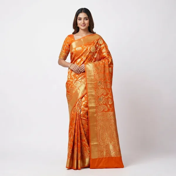 Orange_Dolla_Silk_Sarees_For_Women