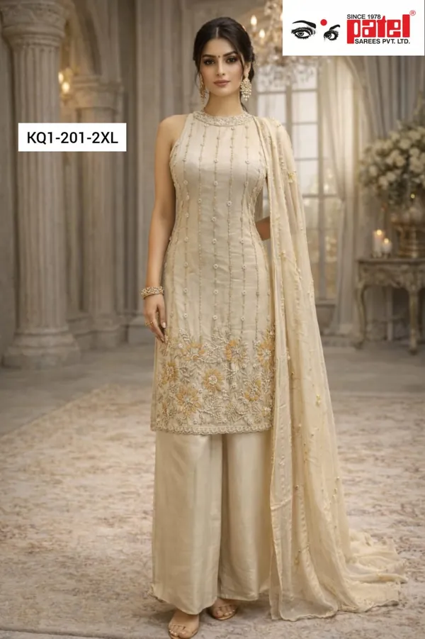 Off_White_Silk_Gharara_For_Women_Set_Of_3