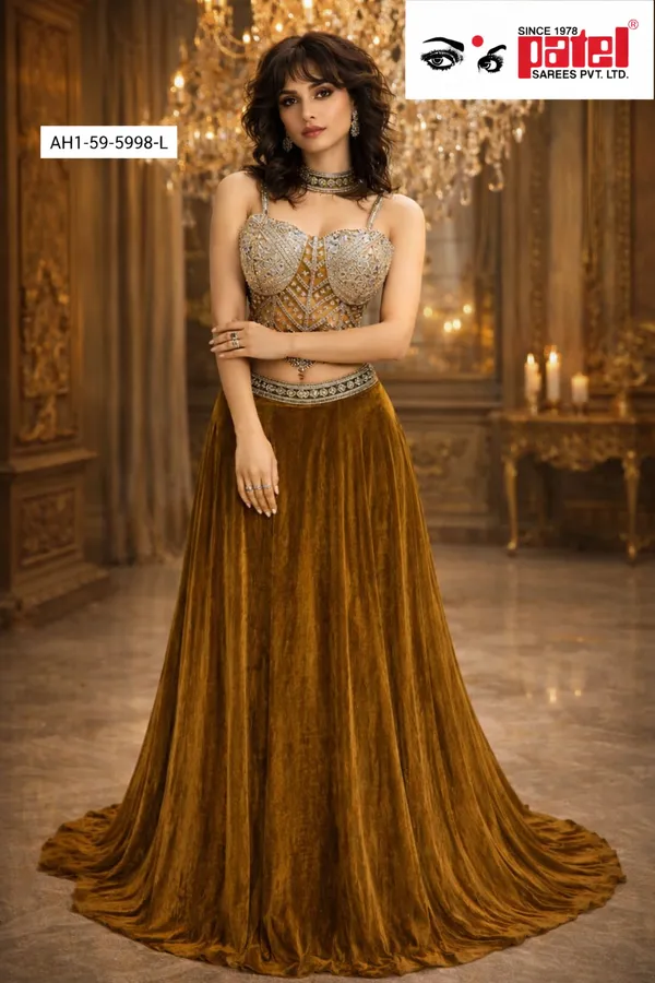 Rust_Silk_Indo_Western_Outfit_For_Women_Set_Of_3