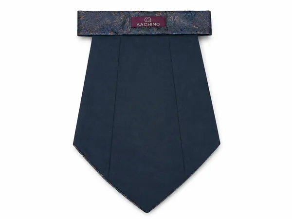 AACHINO_Premium_Cravat_for_Men_|_Micro_Fabric_Luxury_Neckwear_|_Wedding,_Party_&_Formal_Wear_|_Soft,_Elegant_&_Comfortable_Ascot_Tie_|_Perfect_Gifting_Accessory_for_Gentlemen_(A9_Brown)