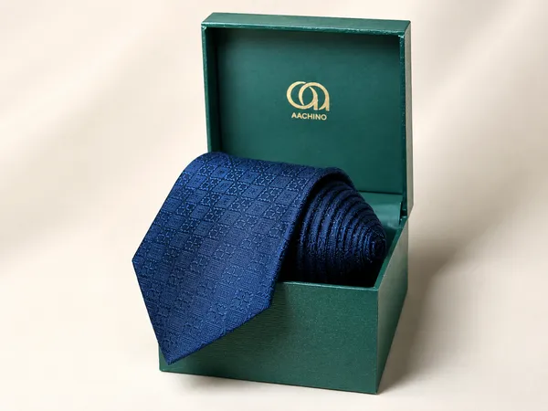 AACHINO_Pure_Silk_Necktie_for_Men_|_Premium_Formal_Wedding_Tie_Pack_of_1_(Amo_9_Silk_Tie)