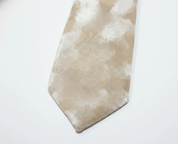 AACHINO_Premium_Men�s_Velvet_Necktie_-_Elegant_Slim_Design_for_Weddings,_Formal_Events_&_Galas_-_Soft_Touch_Luxury_Fashion_Tie_for_Grooms_-_Rich_Solid_Color_Accessory_with_Gift_Box_(Beige)