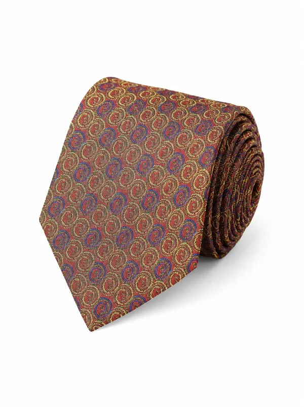 AACHINO_Pure_Silk_Tie_for_Men_|_Premium_Business_Wedding_Necktie_Pack_of_1_(Amot_10_Silk_Tie)