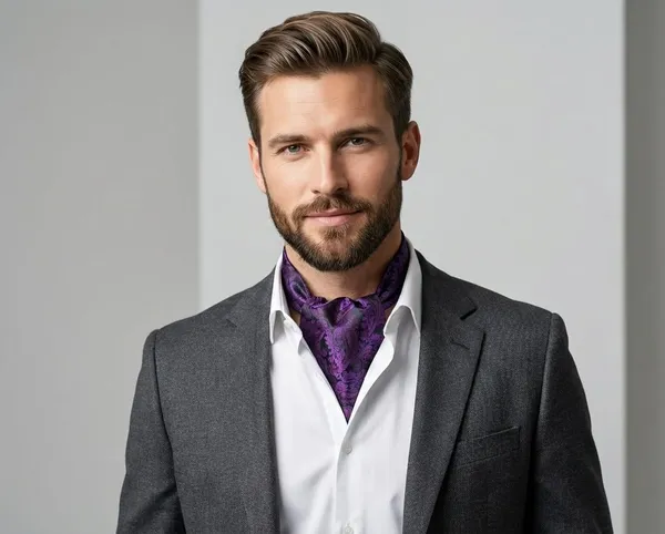 AACHINO_Designer_Cravat_for_Men_–_Elegant_Microfiber_Ascot_Tie_for_Weddings,_Formal_Events_&_Party_Wear