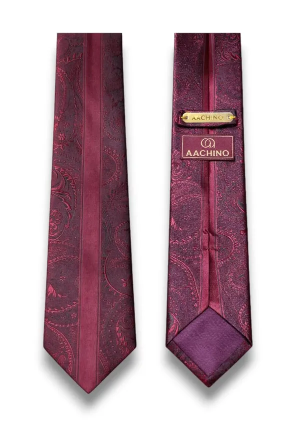 Premium_Men’s_Micro_Fabric_Necktie_–_Luxury_Formal_Tie_for_Wedding,_Office,_Business_&_Party_Wear_|_AACHINO