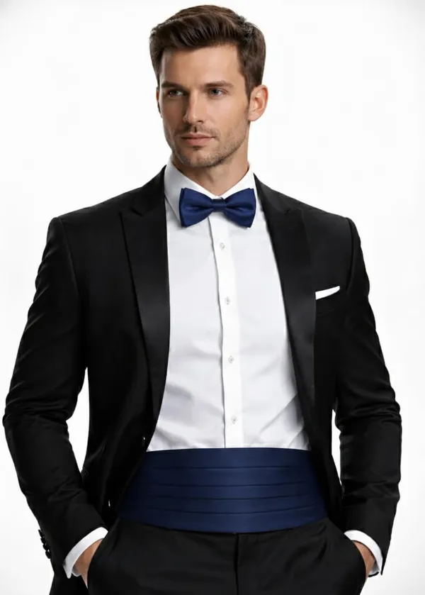 Luxury_Men’s_Bow_Tie_&_Cummerbund_Set_–_Premium_Microfiber_Tuxedo_Accessories_for_Wedding_&_Party_Wear_|_AACHINO