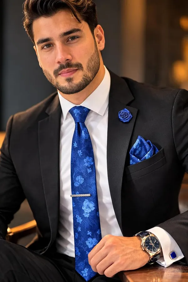 AACHINO_Designer_Italian_Tie_Set_–_Luxury_Formal_Fashion_Accessories_Combo_for_Groom,_Office_&_Party_Wear