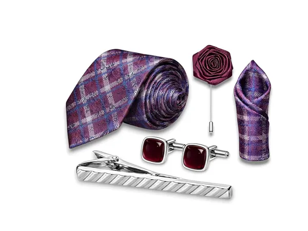 AACHINO_Designer_Silk_Tie_Set_–_Luxury_Formal_Fashion_Accessories_Combo_for_Groom,_Office_&_Party_Wear