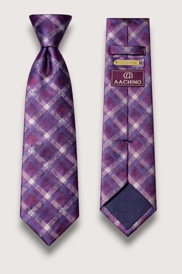 AACHINO_Designer_Silk_Tie_Set_–_Luxury_Formal_Fashion_Accessories_Combo_for_Groom,_Office_&_Party_Wear