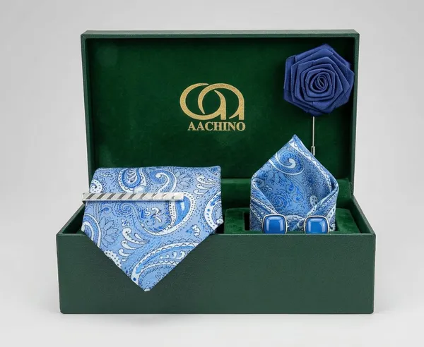 AACHINO_Designer_Italian_Tie_Set_–_Luxury_Formal_Fashion_Accessories_Combo_for_Groom,_Office_&_Party_Wear