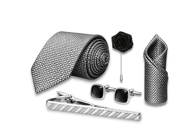 AACHINO_Designer_Silk_Tie_Set_–_Luxury_Formal_Fashion_Accessories_Combo_for_Groom,_Office_&_Party_Wear