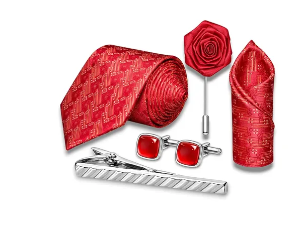 AACHINO_Designer_Silk_Tie_Set_–_Luxury_Formal_Fashion_Accessories_Combo_for_Groom,_Office_&_Party_Wear