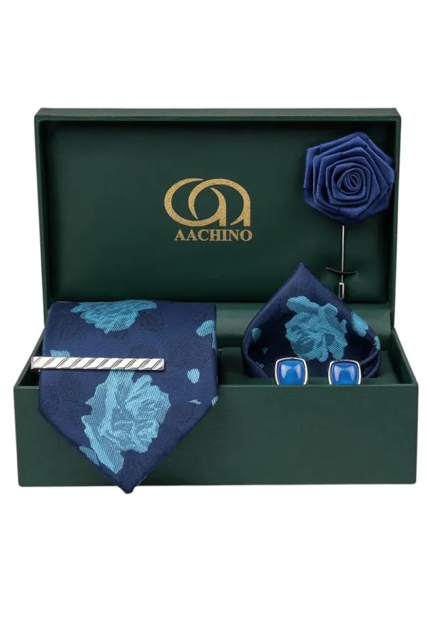 AACHINO_Designer_Italian_Tie_Set_–_Luxury_Formal_Fashion_Accessories_Combo_for_Groom,_Office_&_Party_Wear