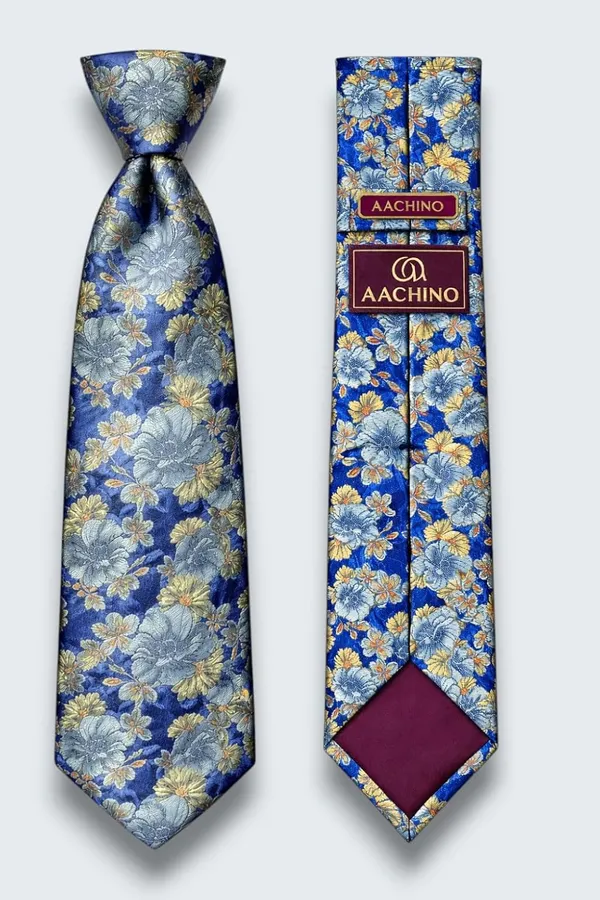 AACHINO_Designer_Italian_Tie_Set_–_Luxury_Formal_Fashion_Accessories_Combo_for_Groom,_Office_&_Party_Wear