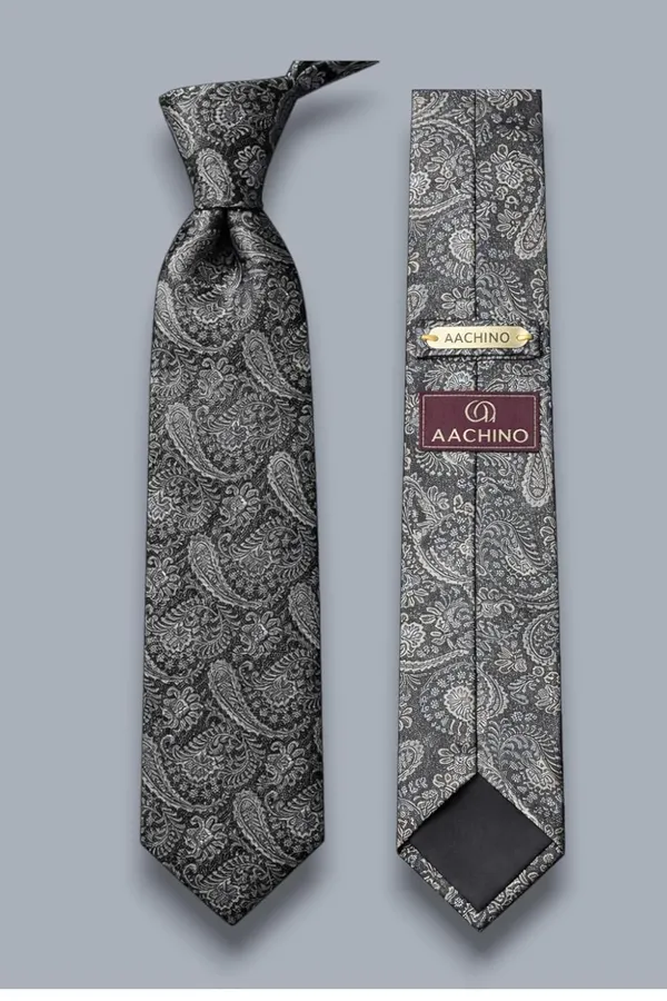 AACHINO_Designer_Silk_Tie_Set_–_Luxury_Formal_Fashion_Accessories_Combo_for_Groom,_Office_&_Party_Wear