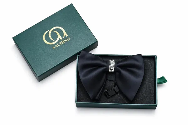 AACHINO_Designer_Italian_Bow_Tie_with_Gift_Box_–_Elegant_Men’s_Tuxedo_Neck_Bow_for_Wedding_&_Party_Wear