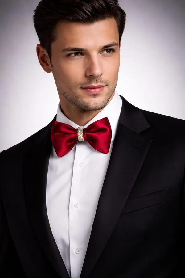 AACHINO_Elegant_Velvet_Bow_Tie_Gift_Box_Set_–_Pre_Tied_Adjustable_Men’s_Formal_Bow_for_Wedding_&_Party_Wear