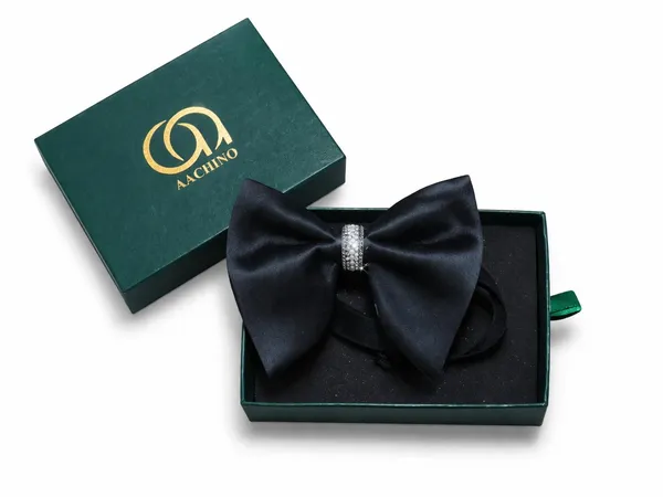 AACHINO_Designer_Italian_Bow_Tie_with_Gift_Box_–_Elegant_Men’s_Tuxedo_Neck_Bow_for_Wedding_&_Party_Wear