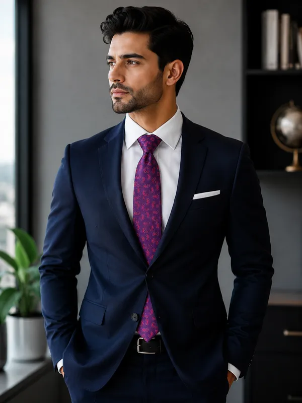AACHINO_Silk_Necktie_for_Men,_Formal_Tie_with_Gift_Box,_Pack_of_1_(Achi_Silk_Tie_11)