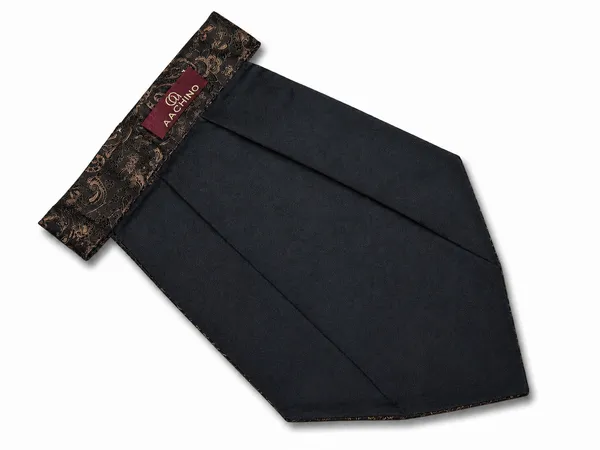 AACHINO_Premium_Cravat_for_Men_|_Micro_Fabric_Luxury_Neckwear_|_Wedding,_Party_&_Formal_Wear_|_Soft,_Elegant_&_Comfortable_Ascot_Tie_|_Perfect_Gifting_Accessory_for_Gentlemen_(A9_Brownie)