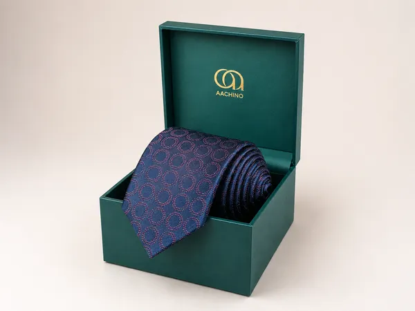 AACHINO_Pure_Silk_Necktie_for_Men_|_Premium_Formal_Wedding_Tie_Pack_of_1_(Amo_3_Silk_Tie)