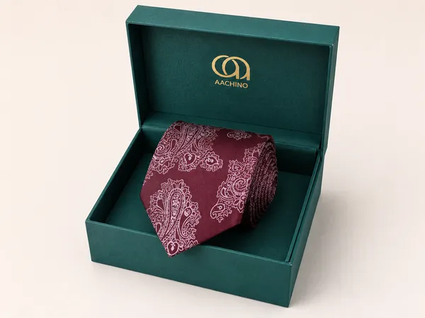 AACHINO_Silk_Necktie_for_Men,_Formal_Tie_with_Gift_Box,_Pack_of_1_(Achi_Silk_Tie_14)