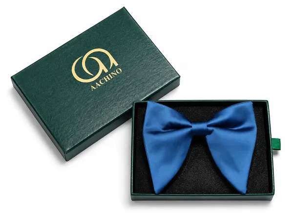 AACHINO_Premium_Bow_Tie_for_Men_|_Tuxedo_Fabric_Formal_Bow_Tie_Pack_of_1,_A9I_Tex_Bow