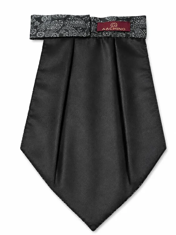AACHINO_Premium_Cravat_for_Men_|_Micro_Fabric_Luxury_Neckwear_|_Wedding,_Party_&_Formal_Wear_|_Soft,_Elegant_&_Comfortable_Ascot_Tie_|_Perfect_Gifting_Accessory_for_Gentlemen_(A9_Blue)