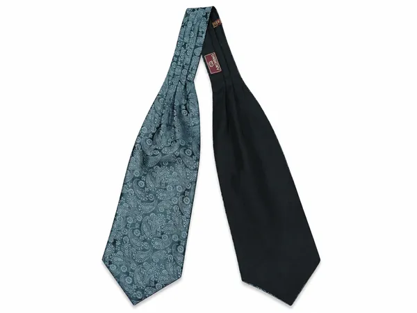 AACHINO_Luxury_Paisley_Micro_Silk_Ascot_Tie_for_Men_-_Premium_Italian_Style_Cravat_|_Formal_&_Casual_Neckwear_for_Weddings,_Parties,_and_All_Seasons_|_Elegant_Men's_Fashion_Accessory_(A9_Blufly)