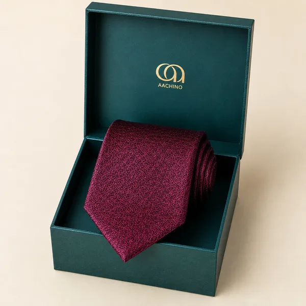 AACHINO_Silk_Necktie_for_Men,_Formal_Tie_with_Gift_Box,_Pack_of_1_(Achi_Silk_Tie_3)