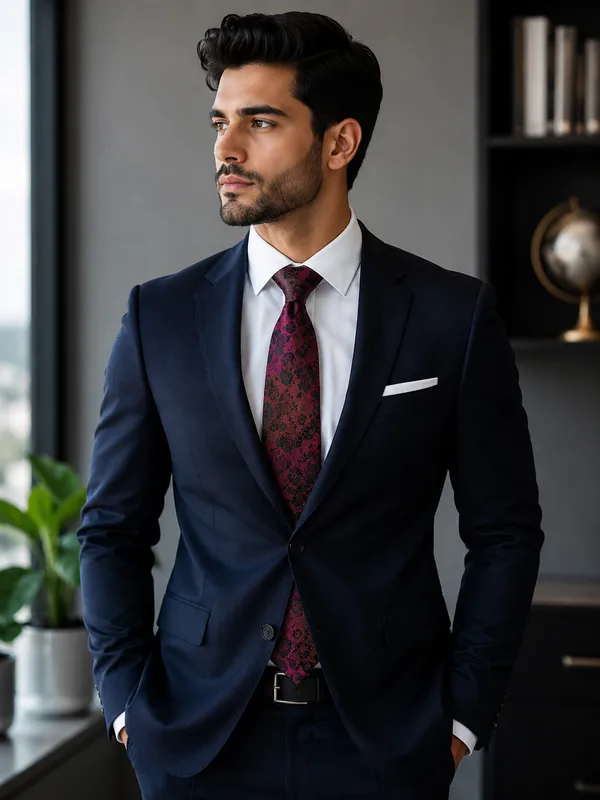 AACHINO_Silk_Necktie_for_Men,_Formal_Tie_with_Gift_Box,_Pack_of_1_(Achi_Silk_Tie_10)