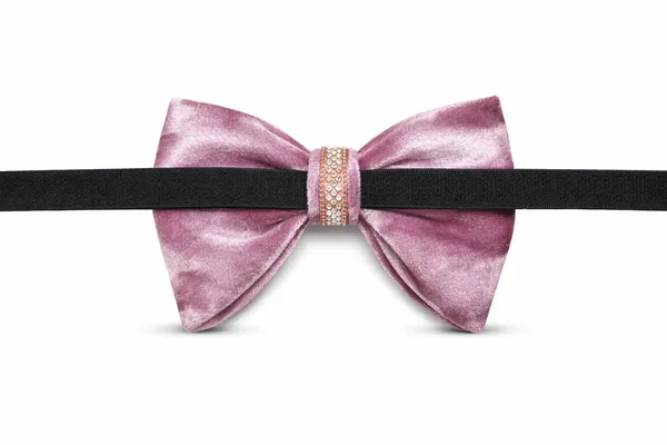 AACHINO_Premium_Velvet_Bow_Tie_for_Men_with_Gift_Box_|_Pre-Tied_Adjustable_NeckBow_for_Wedding,_Party_&_Formal_Wear_(Pink)