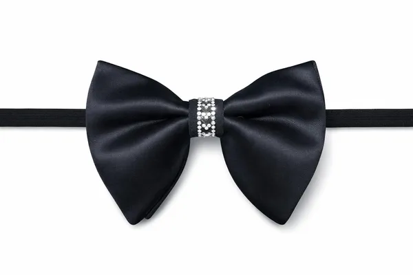AACHINO_Italian_Tuxedo_Bow_Tie_for_Men_with_Gift_Box_|_Pre-Tied_Adjustable_NeckBow_for_Wedding,_Party_&_Formal_Wear_(Sil_Black)