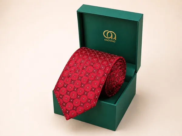 AACHINO_Pure_Silk_Tie_for_Men_|_Premium_Business_Wedding_Necktie_Pack_of_1_(Amot_7_Silk_Tie)