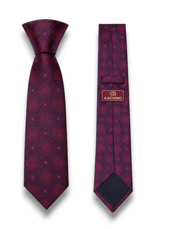 AACHINO_Silk_Necktie_for_Men,_Formal_Tie_with_Gift_Box,_Pack_of_1_(Achi_Silk_Tie_12.)