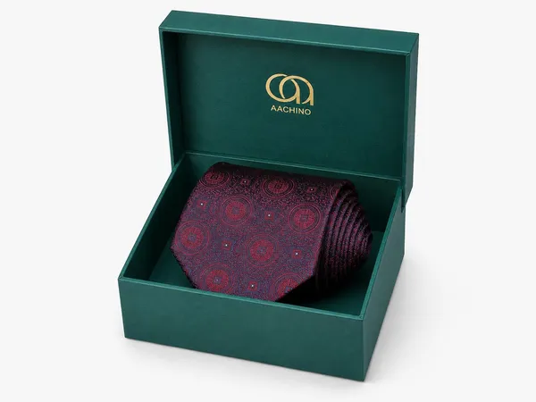 AACHINO_Silk_Necktie_for_Men,_Formal_Tie_with_Gift_Box,_Pack_of_1_(Achi_Silk_Tie_12.)