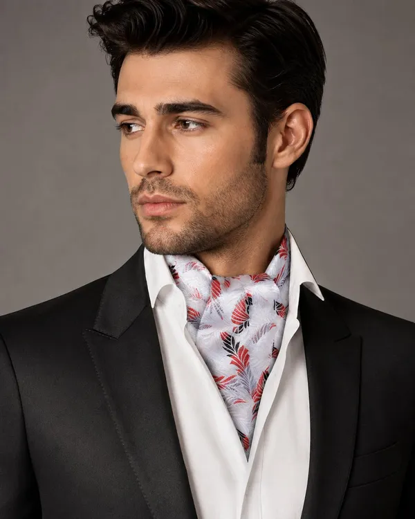 AACHINO_Premium_Cravat_for_Men_|_Micro_Fabric_Luxury_Neckwear_|_Wedding,_Party_&_Formal_Wear_|_Soft,_Elegant_&_Comfortable_Ascot_Tie_|_Perfect_Gifting_Accessory_for_Gentlemen_(A9_Multi)