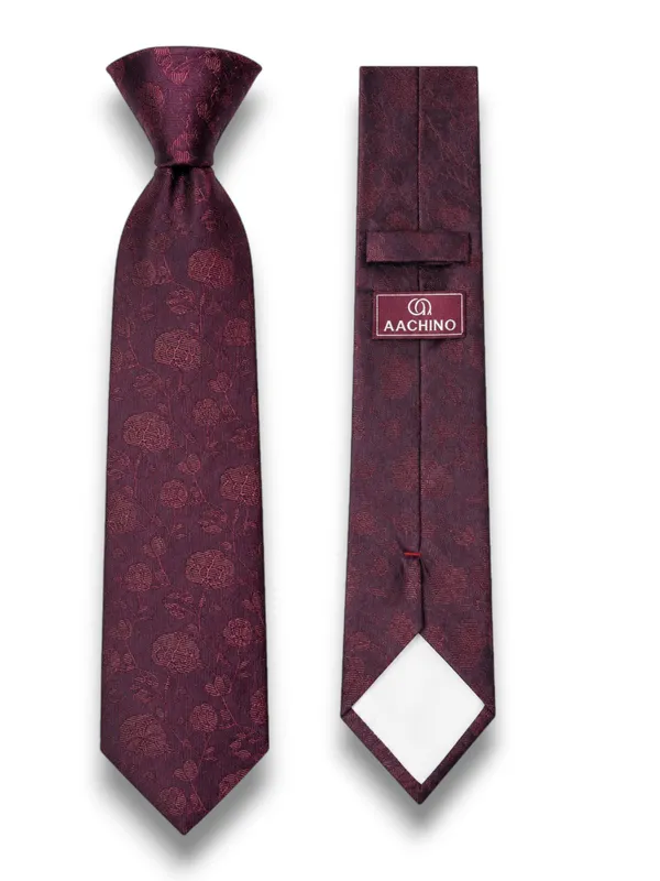 AACHINO_Silk_Necktie_for_Men,_Formal_Tie_with_Gift_Box,_Pack_of_1_(Achi_Silk_Tie_18)