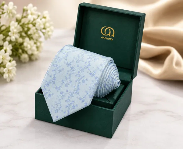 AACHINO_Pure_Silk_Tie_for_Men_|_Premium_Business_Wedding_Necktie_Pack_of_1_(Amot_2_Silk_Tie)