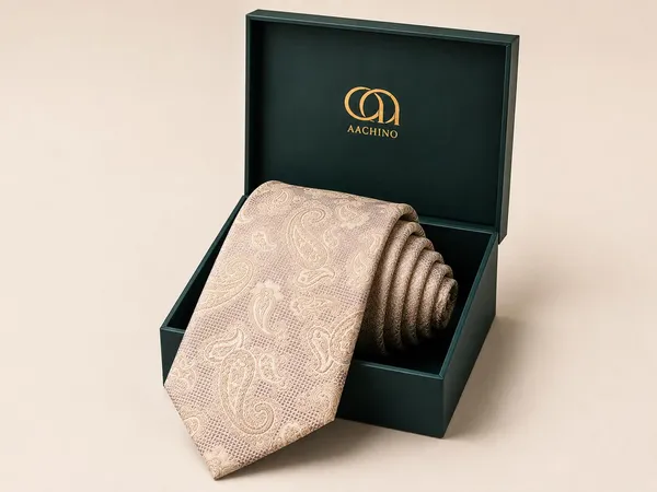 AACHINO_Silk_Necktie_for_Men,_Formal_Tie_with_Gift_Box,_Pack_of_1_(Achi_Silk_Tie_20)