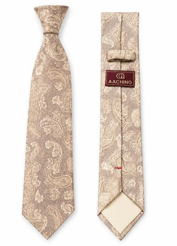AACHINO_Silk_Necktie_for_Men,_Formal_Tie_with_Gift_Box,_Pack_of_1_(Achi_Silk_Tie_20)